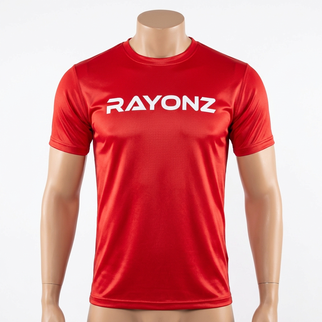 Glossy Synthetic T-Shirt